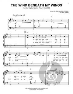 The Wind Beneath My Wings von Bette Midler 