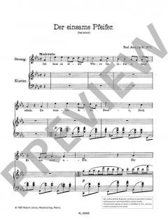 Drei Lieder op. 21 von Paul Juon 